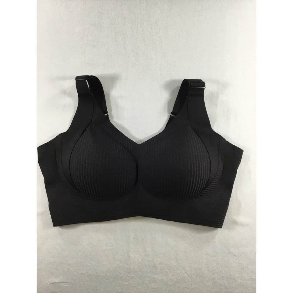 FORLEST Bra XL Back Smooting Black Supportive Quiet Luxury Sexy Lingerie